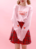 WC/lovely girlロングTシャツ