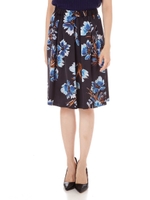 [WEB限定商品]アクアフラワースカート/ブルー(110)