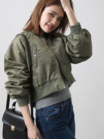 WEGO/ショートヘムラインMA-1