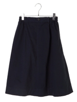 ・タックギャザースカート/ネイビー