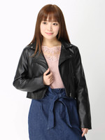 WEGO/ショートライダースジャケット