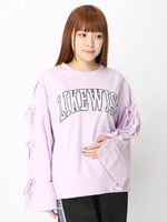 WEGO/リボンスリーブスウェット