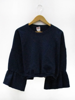 リメイクフレアスリーブスウェット リメイク     