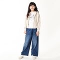 【50%OFF】ワイドデニムパンツ