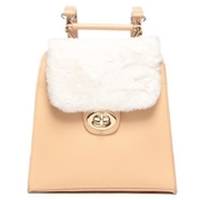 【50%OFF】合皮サッチェルバッグ