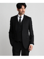 [TALL&LARGEサイズ]サージシングルジャケット/ブラック(019)