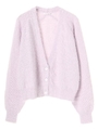 ・フェザーカーディガン/ラベンダー