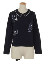 アップリケTOPS/ネイビー