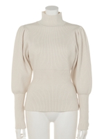 パワショルリブニット/イエロー