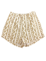 【ANAP】麻ショートパンツ/ベージュ(005)