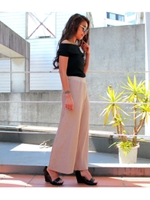 エスパンディプリーツパンツ/ピンク(008)