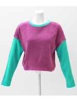 ミント×パープルニットトップス【別売りSETUP】/パープル(022)