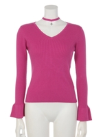 ラッフルカフスＰＯ/ローズピンク