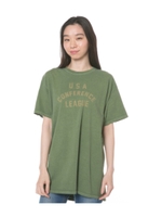 製品染めBIGTシャツ/カーキ(014)