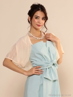 コンパクトシフォンボレロ/ベージュ