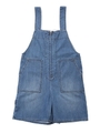 DENIM SHORT OVERALL/ライトインディゴ