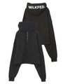 HALF ZIP HOODIE/ブラック