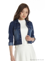 カットデニムGジャン/ブルー