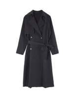 ライトトレンチコート/ブラック