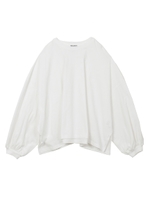 BALOON SLEEVE TOP BAR/ホワイト