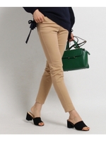 [S]綿混ツイルストレッチパンツ/ネイビー(093)