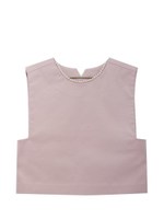 neckpearl backopen tops/pink