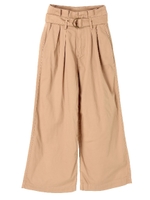 ・COTTON USAチノパンツ(ワイド)/ベージュ