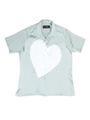 【MILKBOY】SILKY HEART SHIRTS/オフシロ×RED