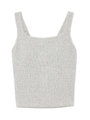 【emmi yoga】カップインベーシックタンク/GRY