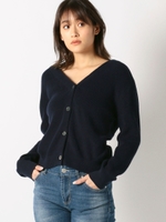 ２WAYねじりカーディガン/ネイビー