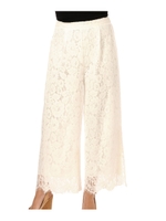 総レーススカラップパンツ/WHITE