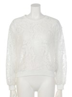 レースチュールｐｏ/ブラック