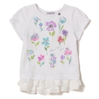 お花モチーフTシャツ