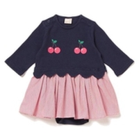 【44%OFF】ドッキングワンピース風ロンパース