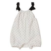 肩リボンキャミサロペット