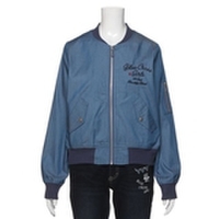 後ろレースアップミリタリー風ブルゾン