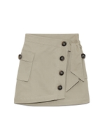 トレンチミニスカート/LGRY