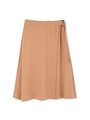 強撚バイオツイルスカート/キャメル1(041)