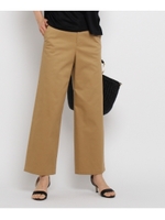 【WEB限定】【洗える】ワイドストレートチノパンツ/ベージュ(052)