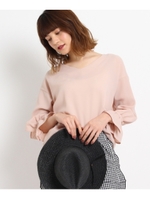 キャンディスリーブジョーセットブラウス/ライトベージュ(051)