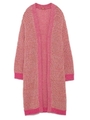 ロングニットカーディガン/PNK