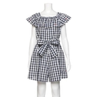 オフショルダーブラウス×キュロットセット