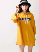 WEGO/サガラワッペンスウェットワンピース