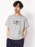 WEGO/HELLOボックスプリントTシャツ