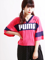 PUMA|アーバンクロップドTシャツ【WEGO限定商品】