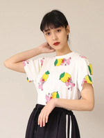 PUNYUS/いただきマウス総柄Tシャツ