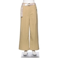 リングベルトつきチノワイドパンツ