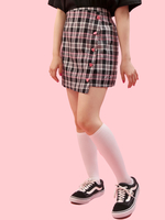 WC/ハートボタンスカート