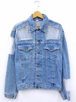 リメイク シースルーGジャン サイズ表記 S