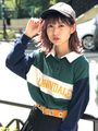 WEGO/カラーロゴラガーTシャツ